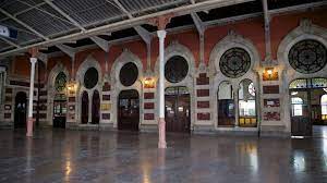 Sirkeci railway station interior.