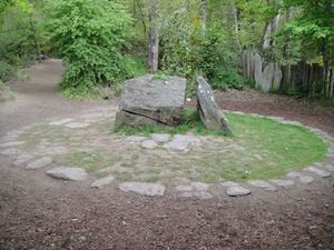 Merlin's tomb.