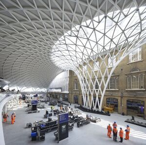 London King's Cross interior.