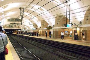 Termini metro platform.