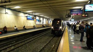 Napoli Centrale platform.