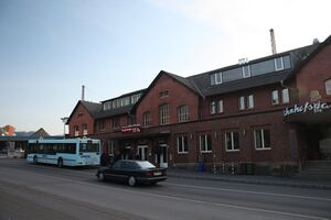 Volklingen Station entrance.